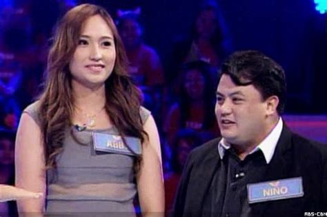 Niño Muhlach introduces wife Abby Tupaz .